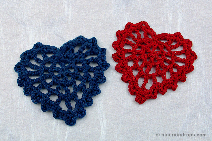crochet tutorial heart