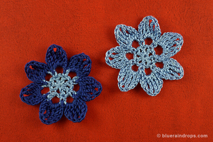 crochet flower free pattern