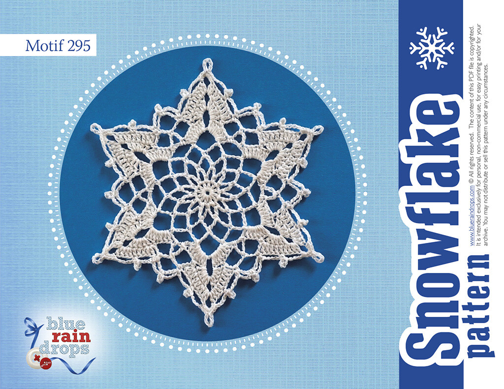Crochet Big Snowflake Pattern