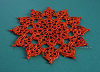 Big Snowflake Motif 335