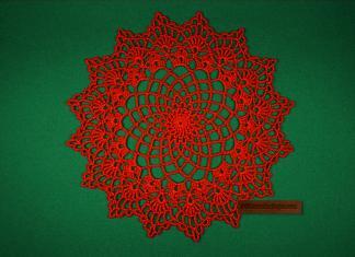 Charmed Stitch Round Doily