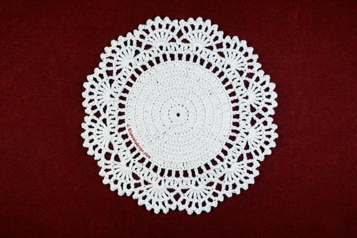 Picot Play: A Beginner-Friendly Crochet Doily Pattern