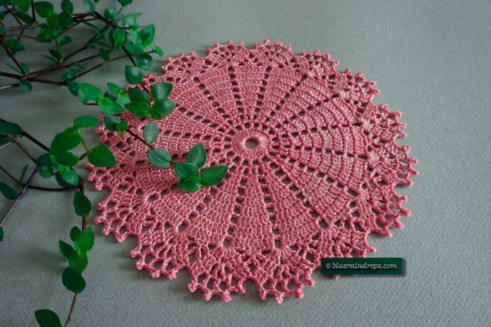 Charming Wheel Doily