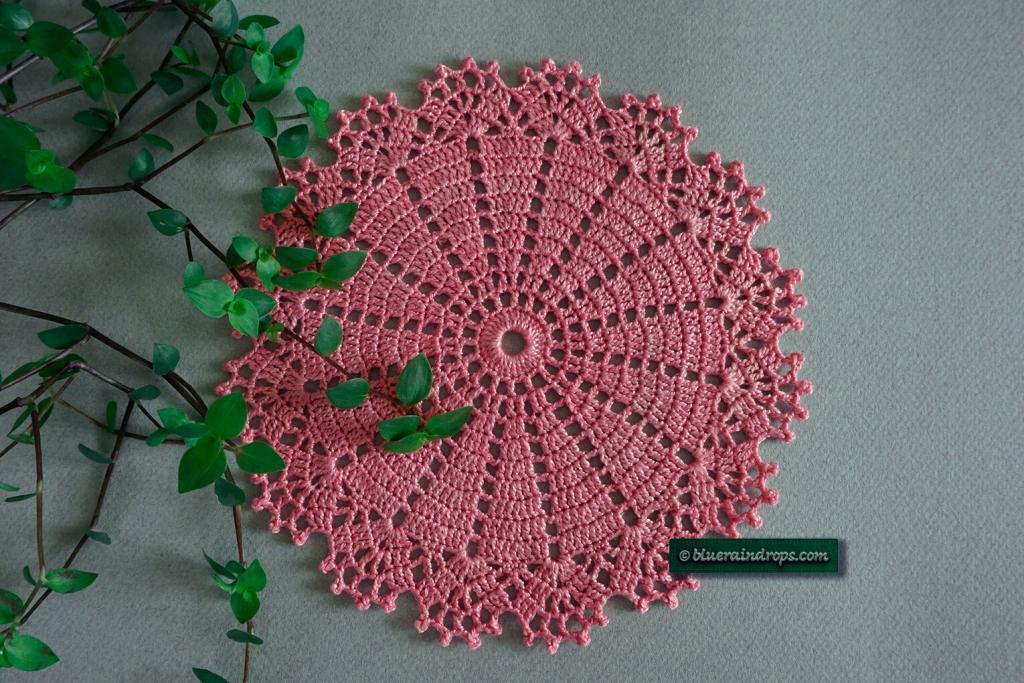 Charming Wheel Doily