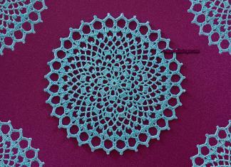 Lacy Web Doily