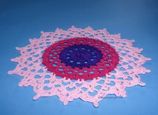 Delicate Dazzle Doily