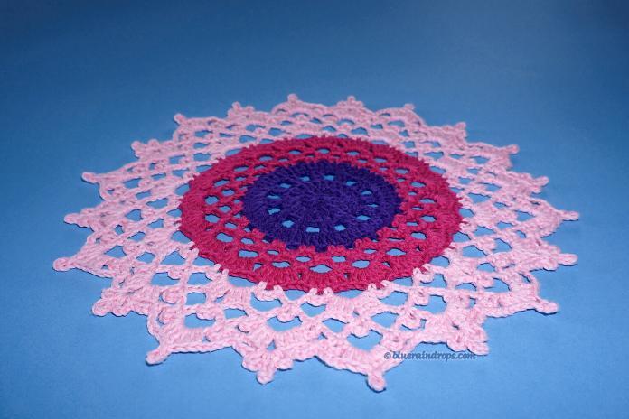 Delicate Dazzle Doily