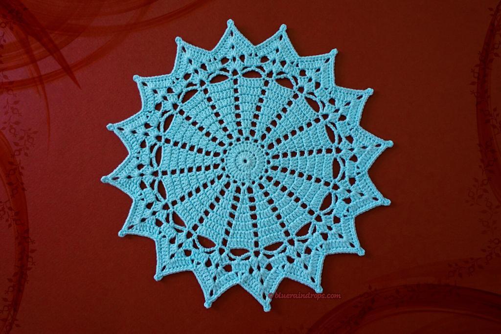 Sunny Wheel Doily