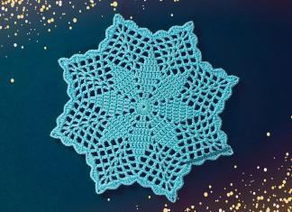 Sparkling Starlight Doily