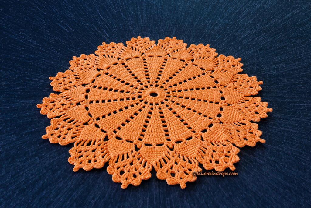 Cheerful Sunburst Doily