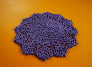 Cute and Curvy Doily Delight