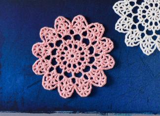 Cute Crochet Blossom Motif Cute Crochet Blossom Motif
