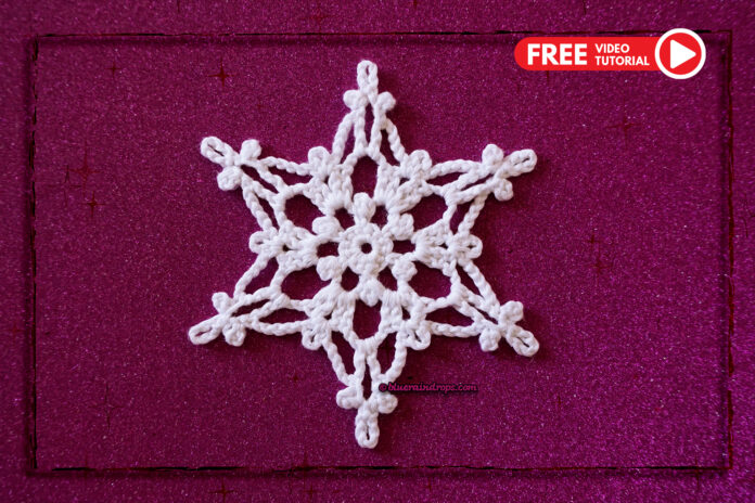 Frosted Gem Snowflake