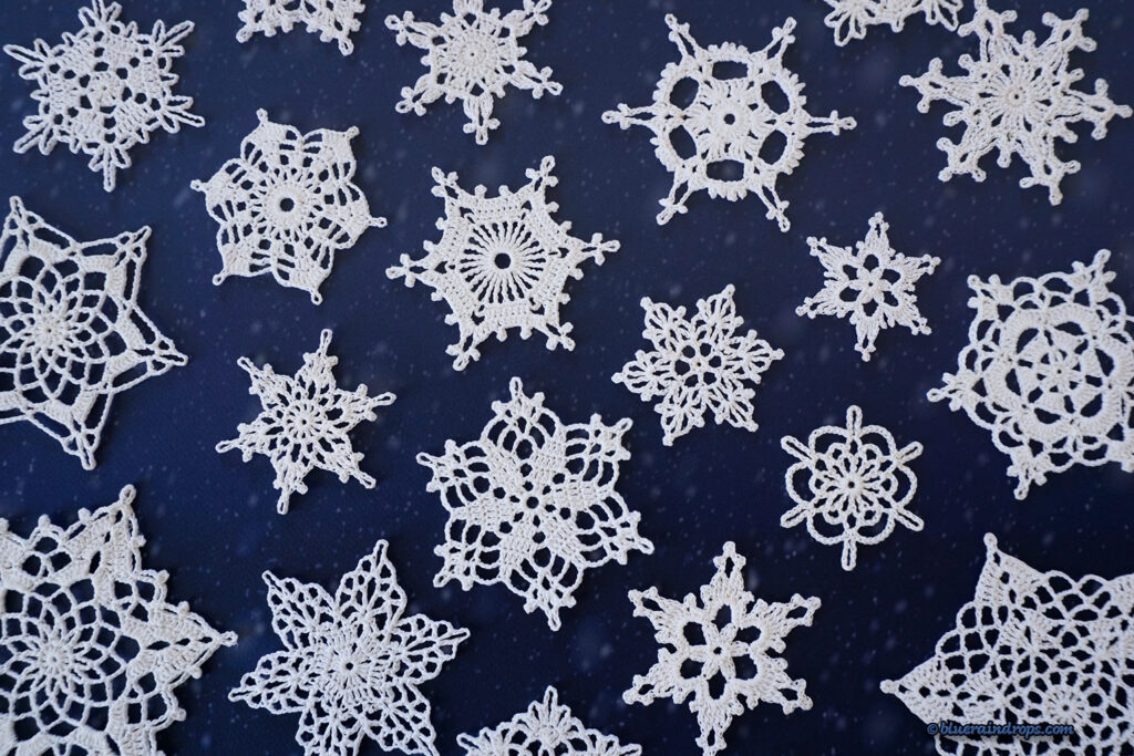 Blocking Crochet Snowflakes Made Easy