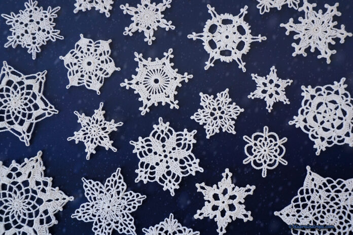 Blocking Crochet Snowflakes Made Easy